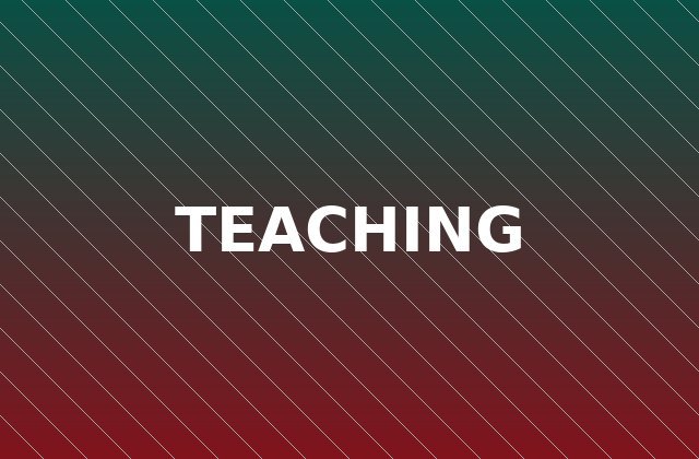 Teaching